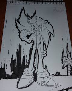 Inktober2017 2: Divided by NyaFaker