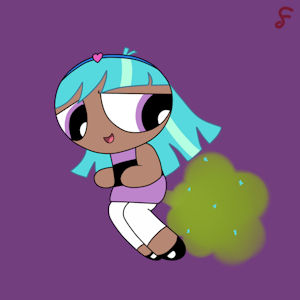 Inktober #3: Bliss Blast by fruztal