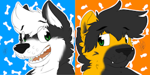 wolfkey and minos by Gaokun