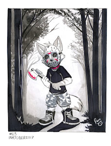 Inktober 2017 [Page 13] by pandapaco