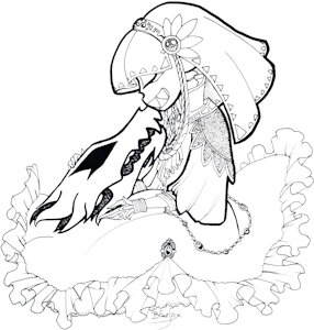 Inktober 14th day by Judiho