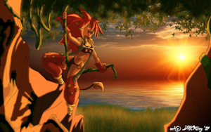 DISGAEA - Sunset - BeastMaster by Dmcfurry