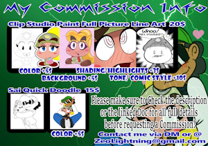 MY Commission Sheet by ThunderFap