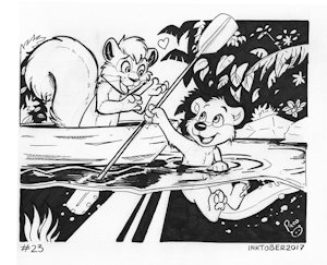 Inktober 2017 [Page 23] by pandapaco