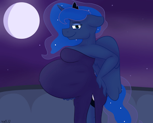 Now onto Moon, and Love. by DraconequusDraws