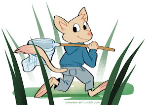 Catching bugs is his hobby by convexo