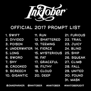 inktober 2017 by Gryvvath
