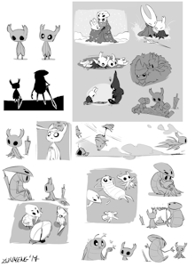 Hollow Knight Sketches #2 by Zummeng