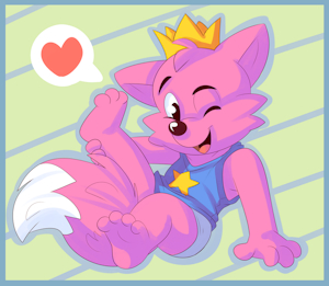 Pinkfong by RoareyRaccoon