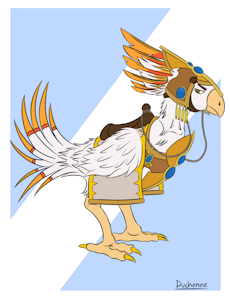 [Commission] Chocobo by Duchenne