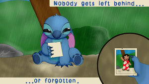 Stitch Misses Lilo by FireFlash