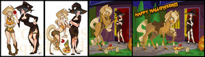 Human to Equine - Applejack TF by quelico
