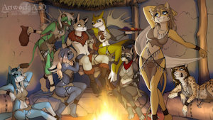 2016 Commission for Littleshewolf by ABD