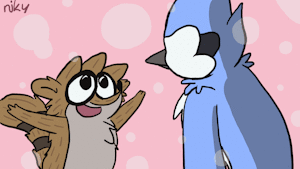 Rigby paffendorf dance! by infectedraccoon