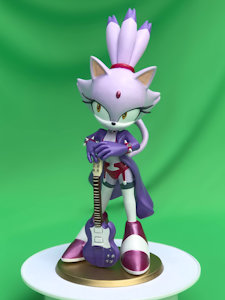 Blaze Rocker - Figure by bbmbbf