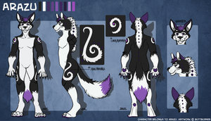 Arazu Character Sheet by Chironex