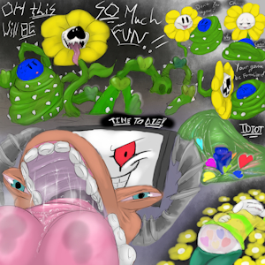 Flowey Vore by DaBlueGuy