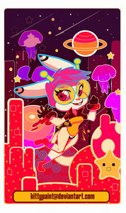 ACROSS THE MILKY WAY. by spacebunnycomet
