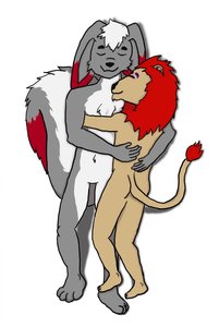 Kiba and fawch by kibafuryo