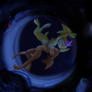 in space by miw