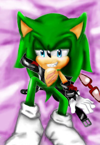 Scourge dakimakura ( hug pillow) by 4sonicfan