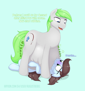 The Fisherpony caught a big one! by AugustBebel