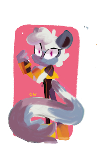 New girl by CatNoir