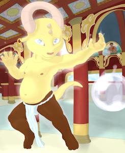 Horned Hope Lives Up High in Lhasa by QuinnOfHearts