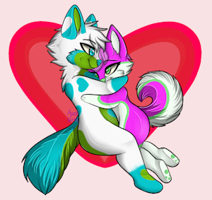 Love Cuddles by AceofFaithCheeseCake