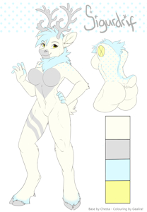 new character  Sigurdríf the reindeer ( C ) by jdg07