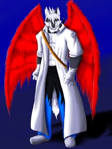 Commission: Light-The-Lucario 3 by Fenrirwolfen