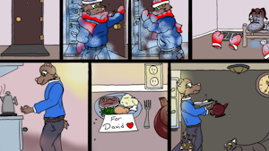 Home From Work by Autumnbear