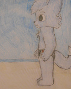 Terry on the Beach by Fur915