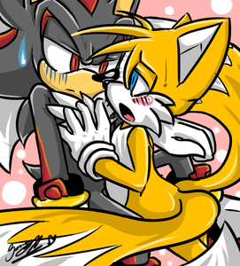 Random Tailsadow/Shadails/Shails Doodle by therealshadow