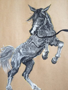 Horse commission by Portraitsbyme