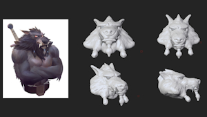 ZBrush Practice by Red9