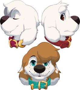 the Doggy Trinity by Leosaeta