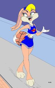 lola bunny by guibor112345