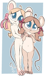 Betty and Bitty by IceerTH
