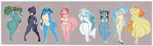 *A*_Pokewomen by Fuf
