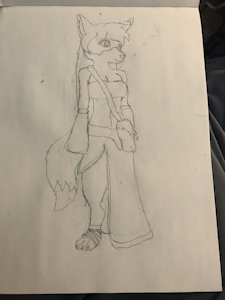 My first drawing in 3 years by LittleMissEevee