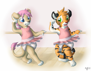 Ballet lessons by Lynnyx