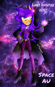 Luna's adventure and formal outfit(Space AU) by XxFlameTheHedgehogxX