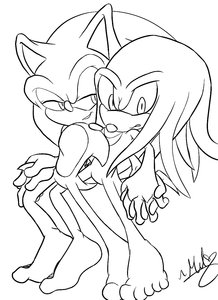 Dirty Dancing - Sonic x Knuckles by Melatovnik