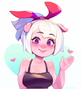 Emelie Waving by CyanCapsule