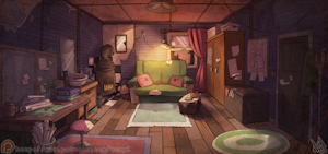 Wisteria's Room by atryl