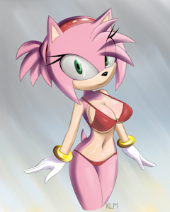 Ponytail Amy by KingLikeMe