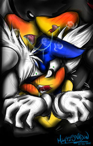 In the middle... by Mimy92Sonadow