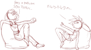 Studying With Mom by AspenMonica