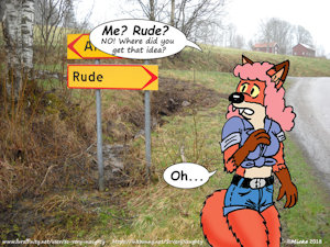 Rude by SoVeryNaughty